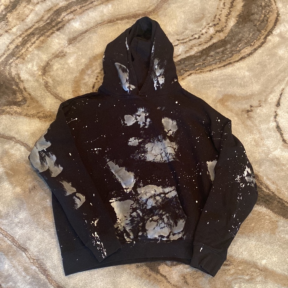 Fashion Nova Men Splatter Hoodie